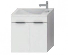 JIKA CUBE skříňka s umyvadlem 60 cm, 2 dveře, bílá   H4536311763001